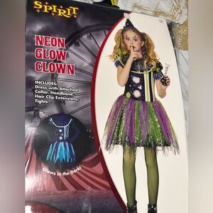 Clown Halloween costume.